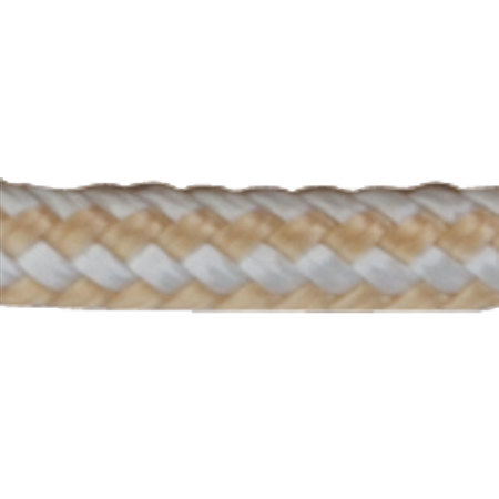 SEA-DOG Sea-Dog 302112600G/W Double Braided Nylon Rope Spool - 1/2" x 600', Gold/White 302112600G/W